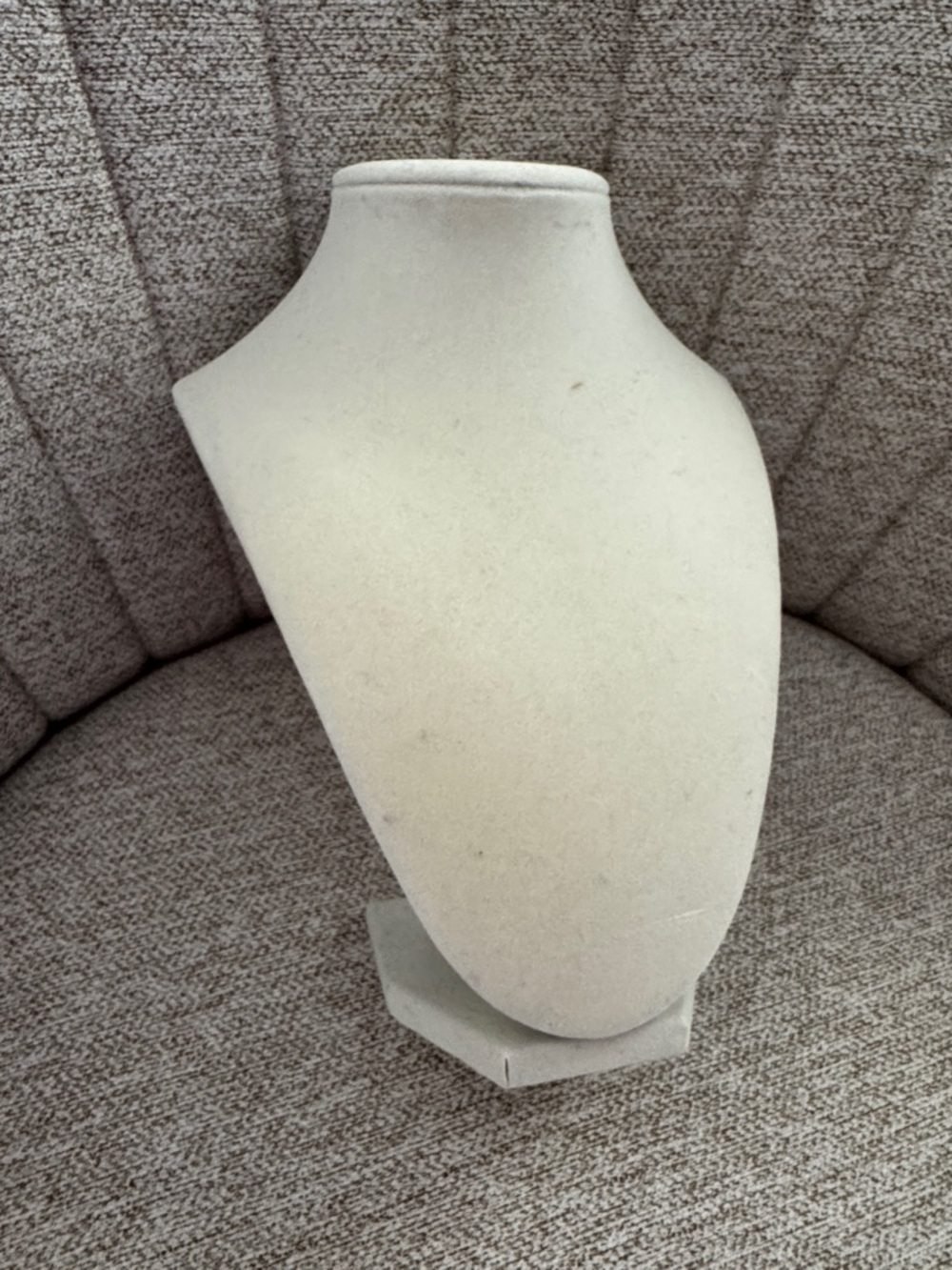 Neutral Cream Jewelry Display Bust - Home Accents